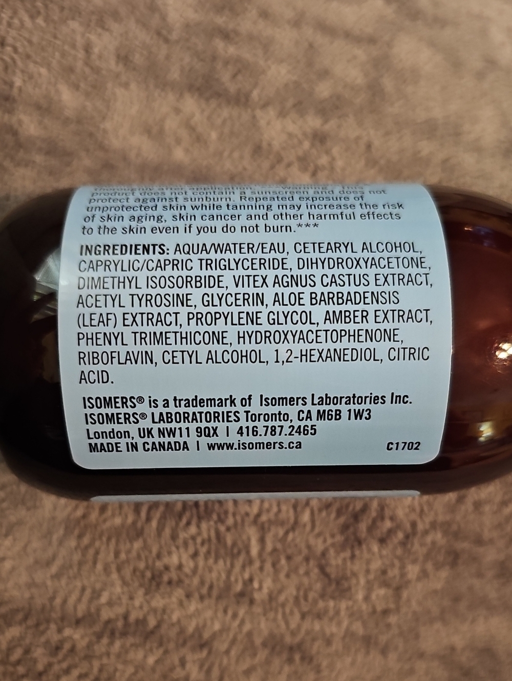 Isomers Golden Glow Self Tanner ✨️ NEW✨️ - Picture 3 of 4
